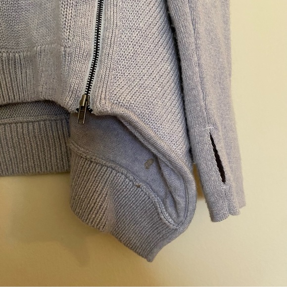 Lululemon Wrap It Up Sweater Merino Wool Blend 10 - Picture 4 of 6